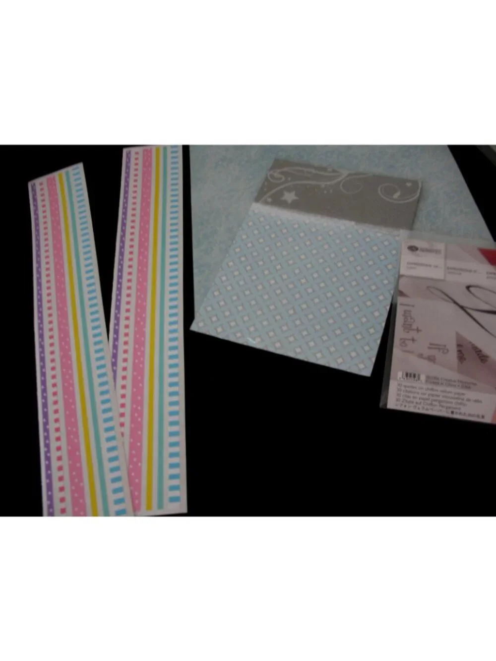 Creative Memories, 12x12 Winter Reflections 8 Sheets Paper Pack  NIP plus